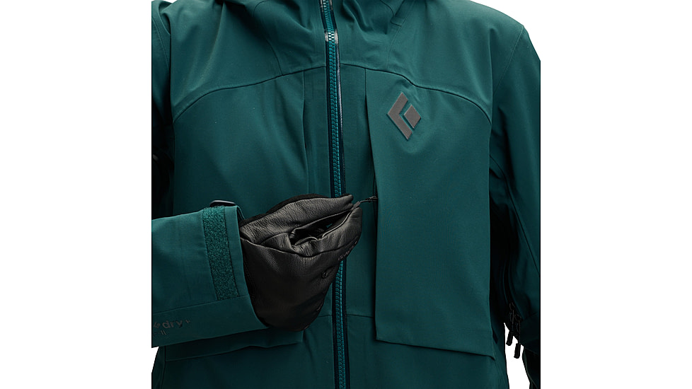 Black Diamond Factor Shell - Womens, Deep Woods, Large, AP7461083062LRG1
