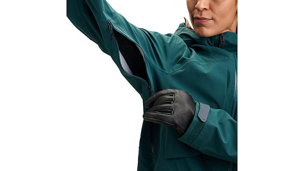Black Diamond Factor Shell - Womens, Deep Woods, Large, AP7461083062LRG1