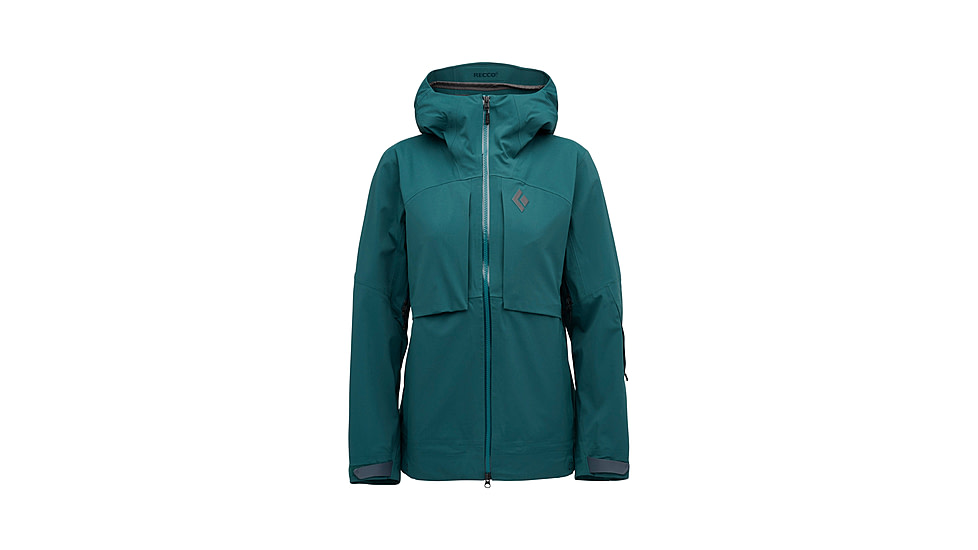 Black Diamond Factor Shell - Womens, Deep Woods, Large, AP7461083062LRG1