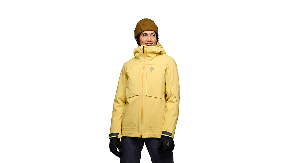 Black Diamond Factor Shell - Womens, Soft Ochre, Large, AP7461087024LRG1
