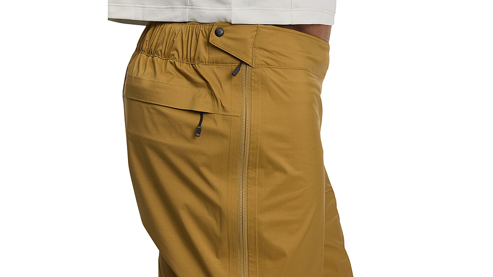 Black Diamond Fineline Stretch Full Zip Pants - Mens, Flax, Small, AP7420132021SML1