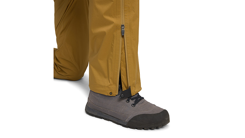 Black Diamond Fineline Stretch Full Zip Pants - Mens, Flax, Small, AP7420132021SML1