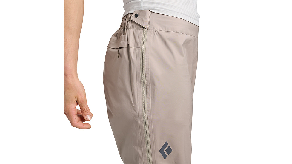 Black Diamond Fineline Stretch Full Zip Pants - Womens, Moonstone, Extra Large, AP7420142018XLG1