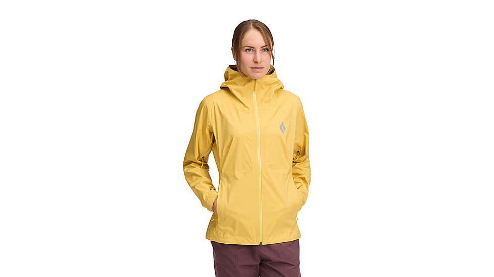 Black Diamond Fineline Stretch Shell - Womens, Soft Ochre, Medium, AP7450417024MED1