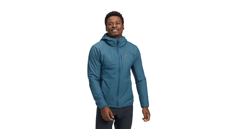 Black Diamond First Light 1.0 Stretch Hoody - Mens, Midnight Blue, Small, AP7522654034SML1