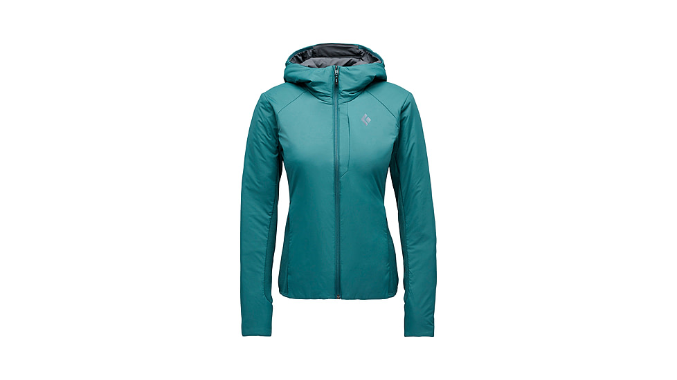 Black Diamond First Light 1.0 Stretch Hoody - Womens, Deep Woods, Extra Small, AP7522663062XSM1