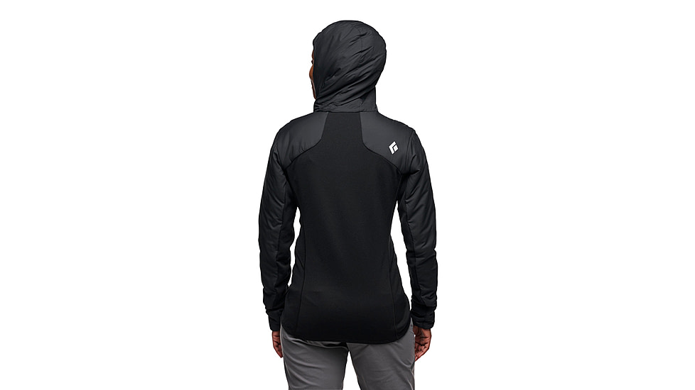 Black Diamond First Light Hybrid Hoody - Womens, Black, Large, AP7522660002LRG1