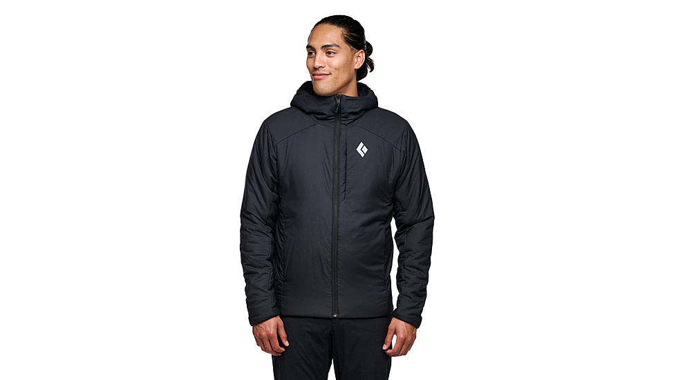 Black Diamond First Light Stretch Hoody - Mens, Black, Small, AP7522630002SML1