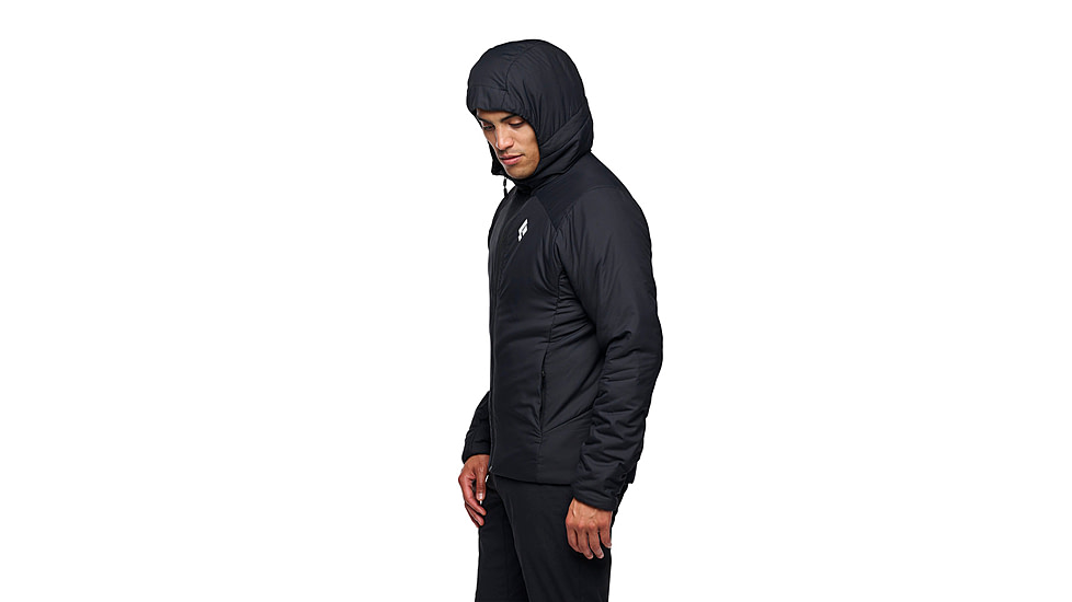 Black Diamond First Light Stretch Hoody - Mens, Black, Small, AP7522630002SML1