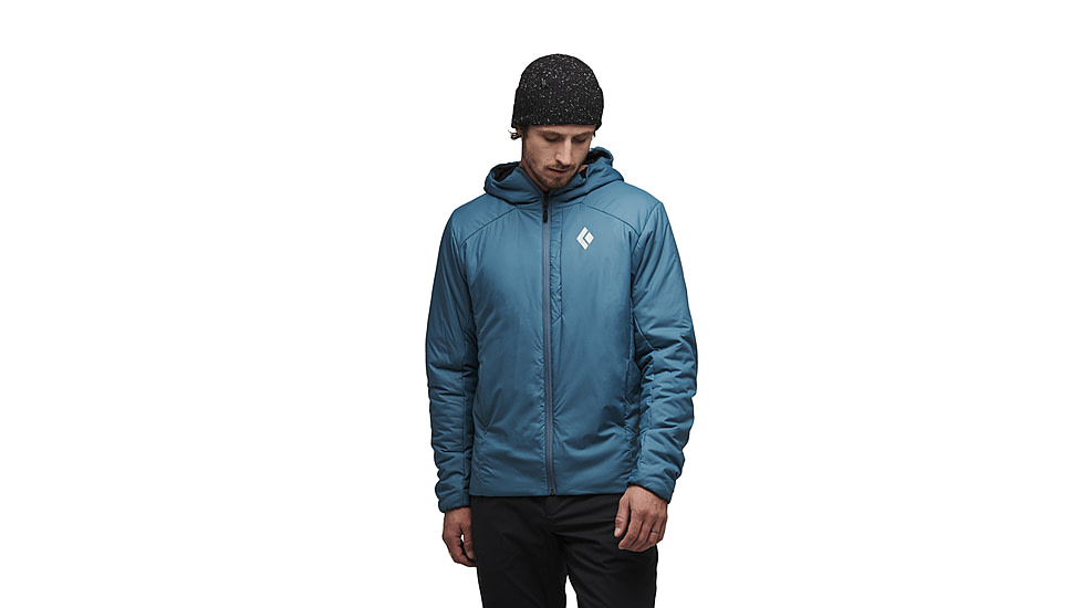 Black Diamond First Light Stretch Hoody - Mens, Creek Blue, Large, AP7522634064LRG1