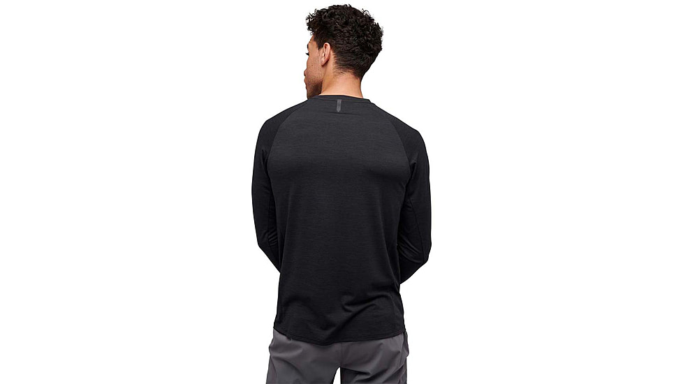 Black Diamond Lightwire LS Tech Tee - Mens, Black, Extra Large, AP7530900002XLG1