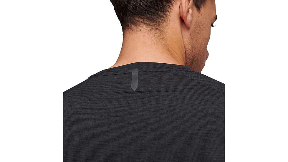 Black Diamond Lightwire LS Tech Tee - Mens, Black, Extra Large, AP7530900002XLG1