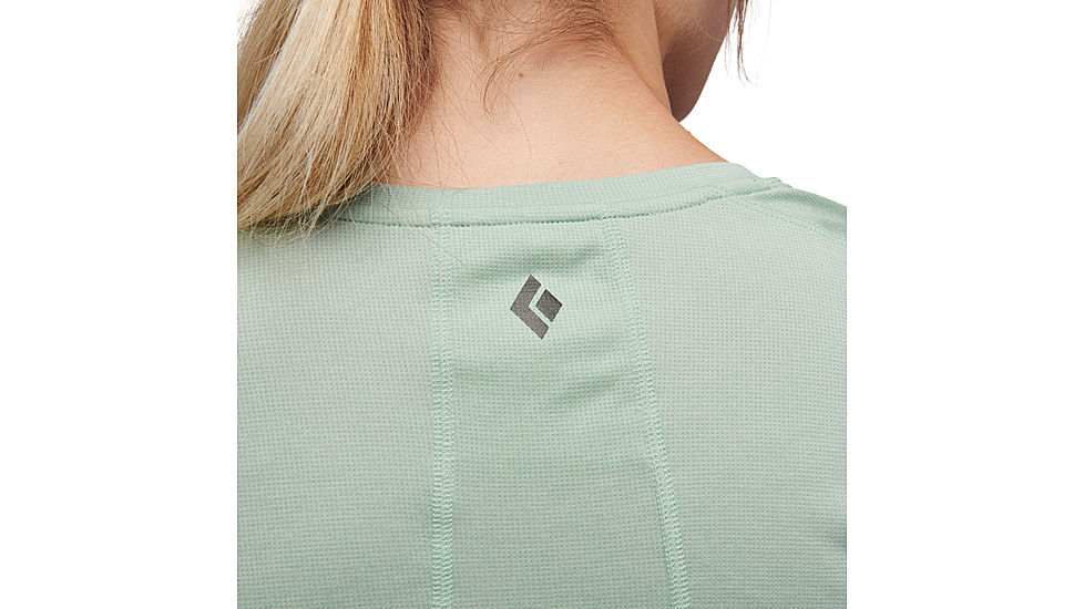 Black Diamond Lightwire Short Sleeve Tech Tee - Womens, Foam Green, Extra Large, AP7530083041XLG1