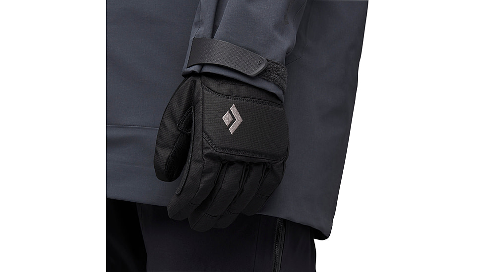 Black Diamond Mission Gloves, Black, Extra Small, BD8010590002XSM1