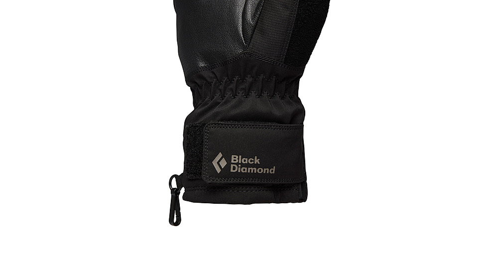 Black Diamond Mission Gloves, Black, Large, BD8010590002LRG1