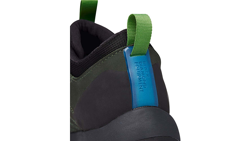 Black Diamond Mission Leather LW WP Approach Shoes - Mens, Cypress/Black, 8, BD58003291580801