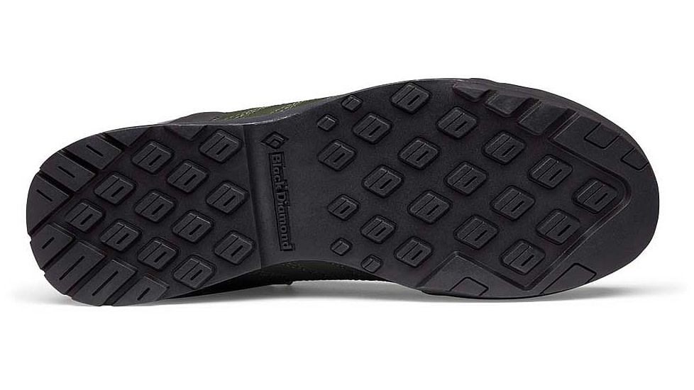 Black Diamond Mission Leather LW WP Approach Shoes - Mens, Cypress/Black, 8, BD58003291580801