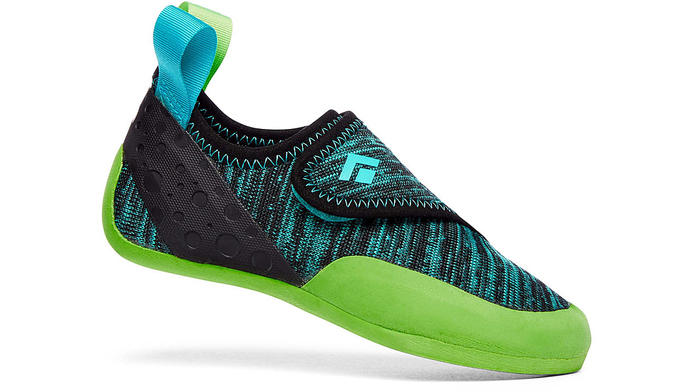 Black Diamond Momentum Climbing Shoes - Kids, Envy Green, 1, BD57015130110011