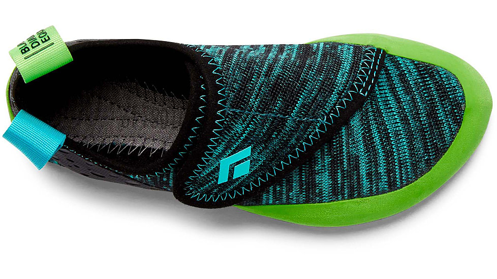 Black Diamond Momentum Climbing Shoes - Kids, Envy Green, 1, BD57015130110011