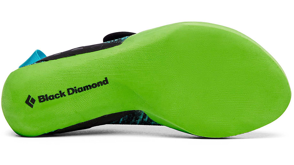 Black Diamond Momentum Climbing Shoes - Kids, Envy Green, 1, BD57015130110011