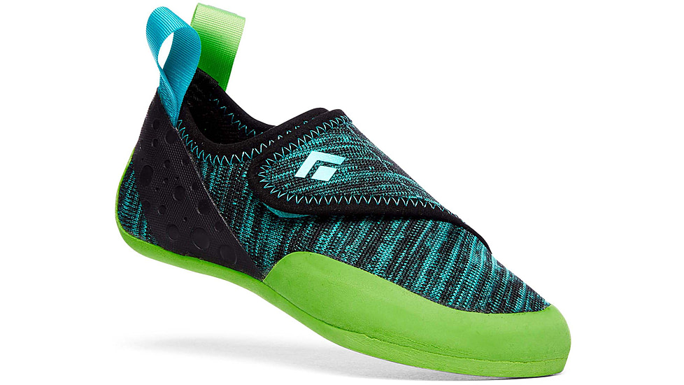 Black Diamond Momentum Climbing Shoes - Kids, Envy Green, 1, BD57015130110011