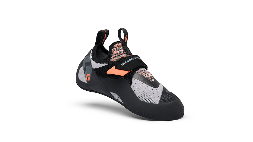 Black Diamond Momentum Climbing Shoes, Pewter, 38 Euro, BD57000810163801