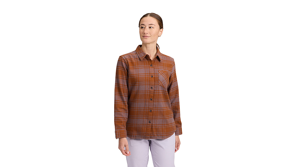 Black Diamond Project Flannel - Womens, Dark Mauve/Clay, Small, AP7440669723SML1