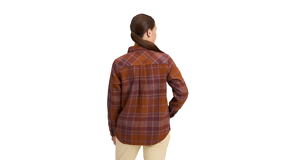 Black Diamond Project Heavy Flannel - Womens, Clay/Fig, Extra Large, AP7440679724XLG1