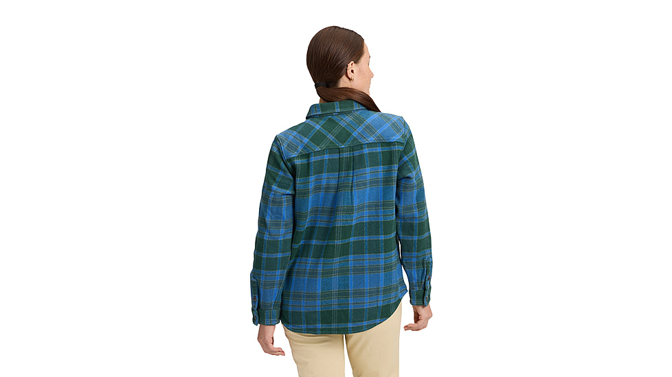 Black Diamond Project Heavy Flannel - Womens, Deeps Woods/Midnight Blue, Medium, AP7440679725MED1