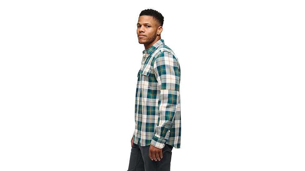 Black Diamond Project Twill Shirt - Mens, Raging Sea/Henna, Medium, AP7530919651MED1