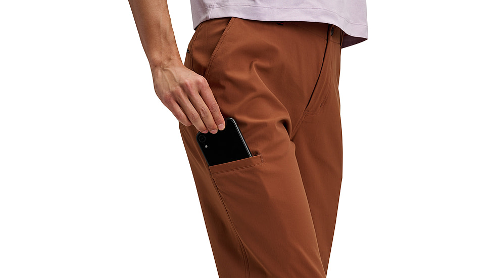 Black Diamond Pursuit Pants - Womens, Clay, 6 US, AP75016120260061