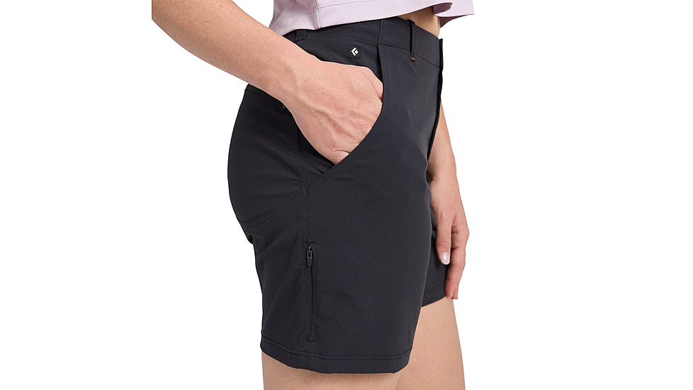 Black Diamond Pursuit Shorts - Womens, Black, 8, AP75016200020081