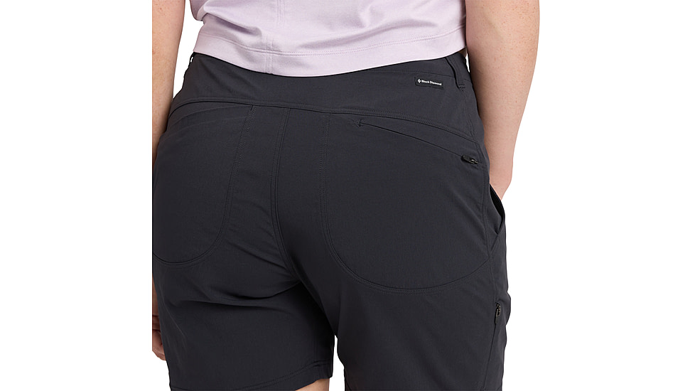 Black Diamond Pursuit Shorts - Womens, Black, 8, AP75016200020081