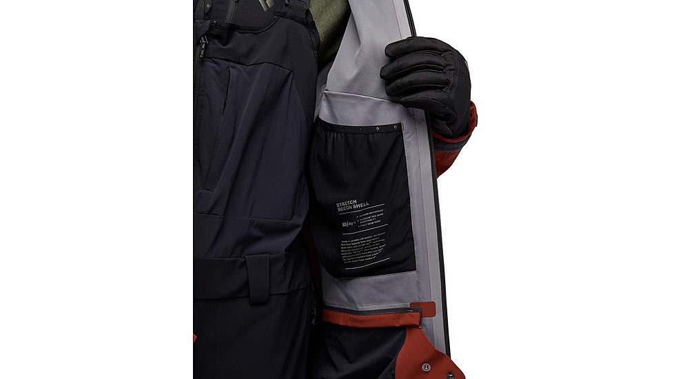 Black Diamond Recon Stretch Ski Shell - Mens, Mulled Cider/Black/Octane, Medium, APK6HI9407MED1