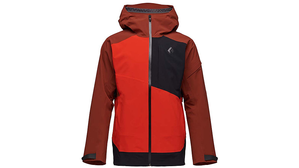 Black Diamond Recon Stretch Ski Shell - Mens, Mulled Cider/Black/Octane, Medium, APK6HI9407MED1