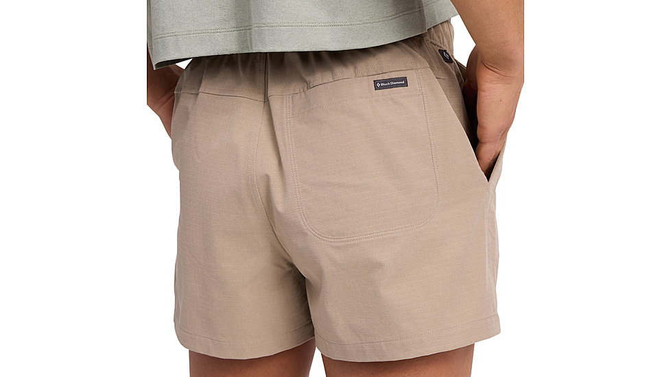 Black Diamond Sequence Shorts - Womens, Moonstone, Large, AP7501592018LRG1