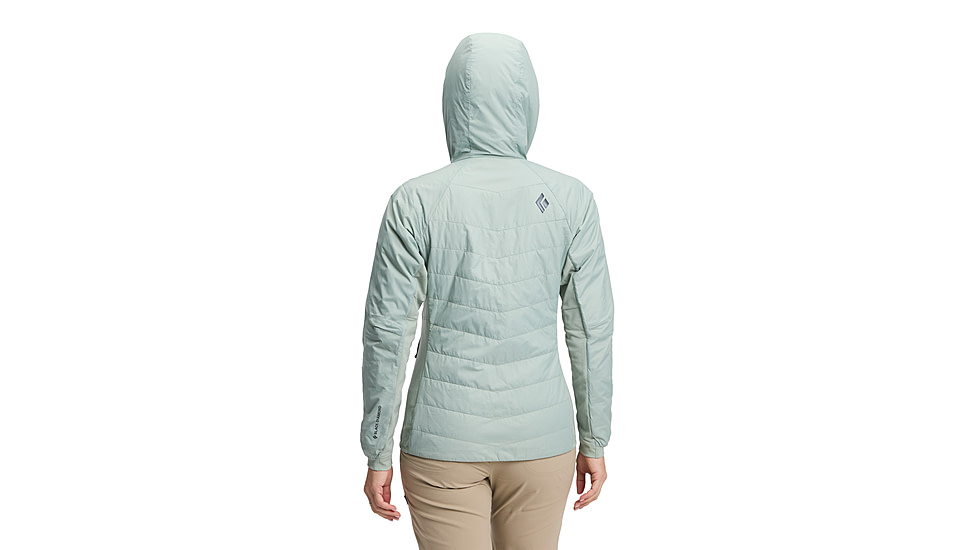 Black Diamond Solution 1.0 Hoody - Womens, Agave, Small, AP7460273061SML1