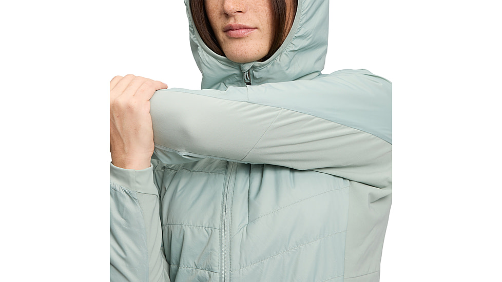 Black Diamond Solution 1.0 Hoody - Womens, Agave, Small, AP7460273061SML1