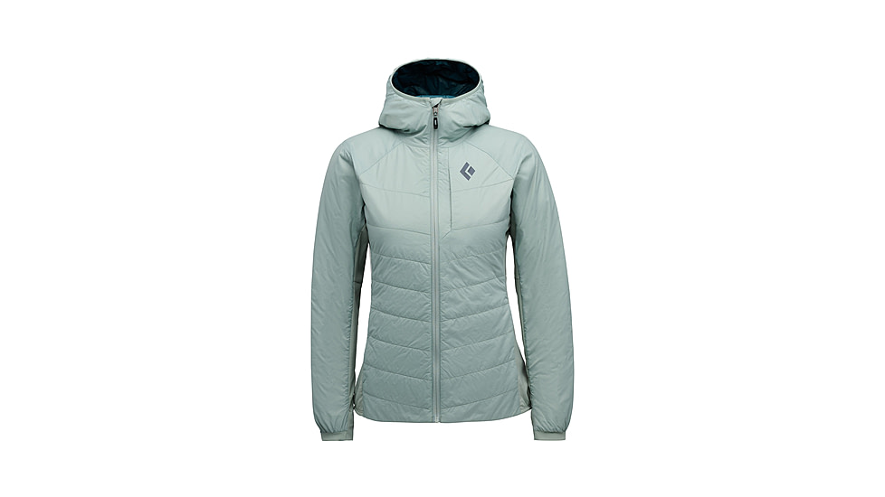 Black Diamond Solution 1.0 Hoody - Womens, Agave, Small, AP7460273061SML1