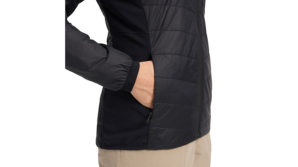 Black Diamond Solution 1.0 Hoody - Womens, Black, Large, AP7460270002LRG1