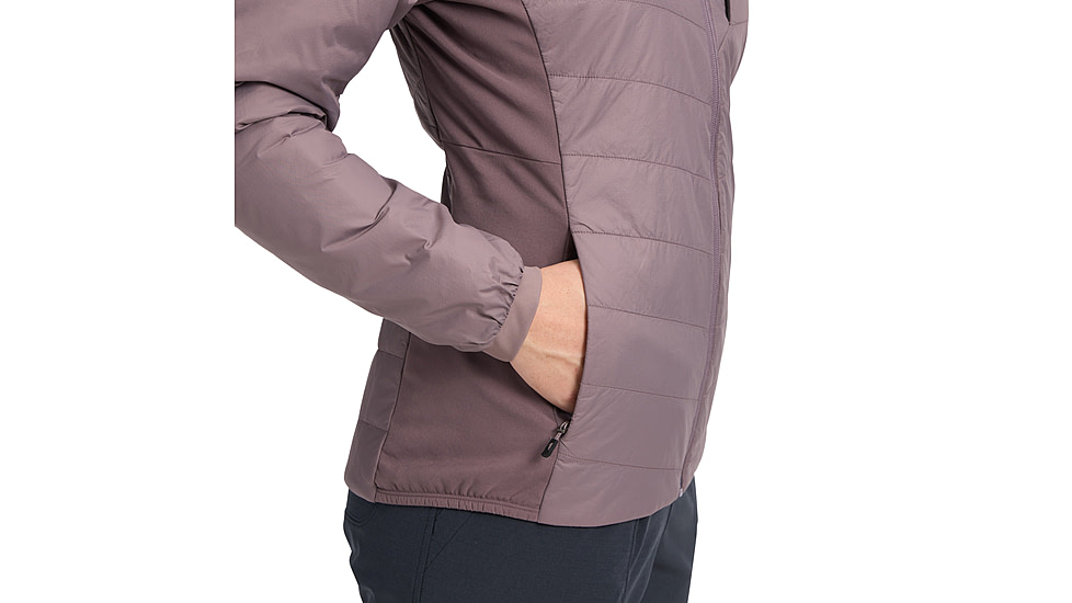 Black Diamond Solution 1.0 Hoody - Womens, Dark Mauve, Small, AP7460276048SML1