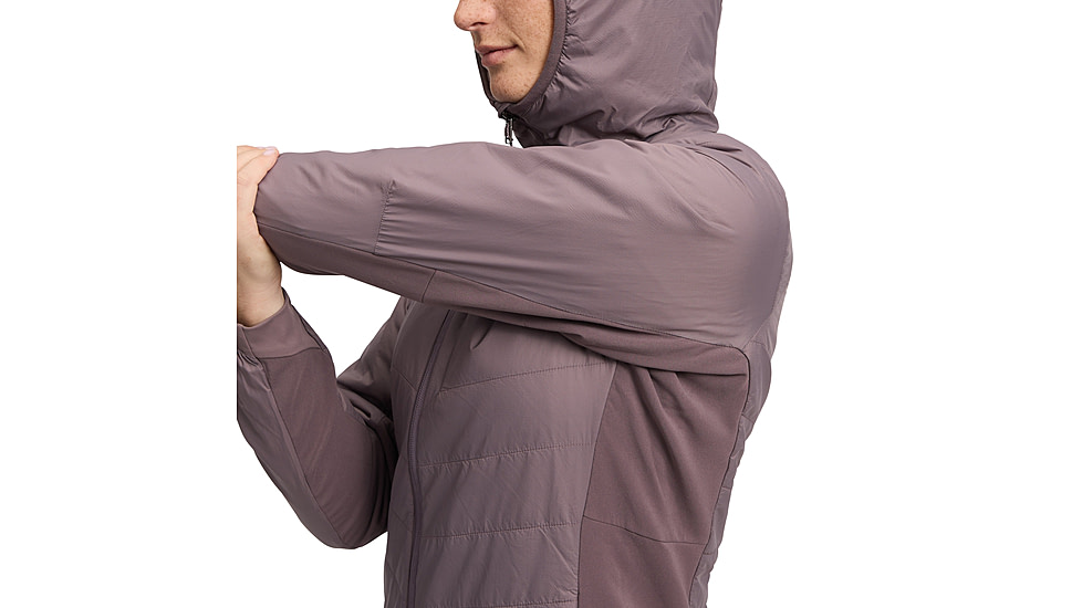 Black Diamond Solution 1.0 Hoody - Womens, Dark Mauve, Small, AP7460276048SML1