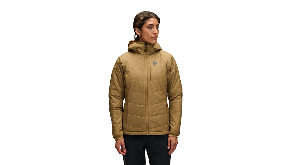 Black Diamond Solution 2.0 Hoody - Womens, Flax, Small, AP7440842021SML1