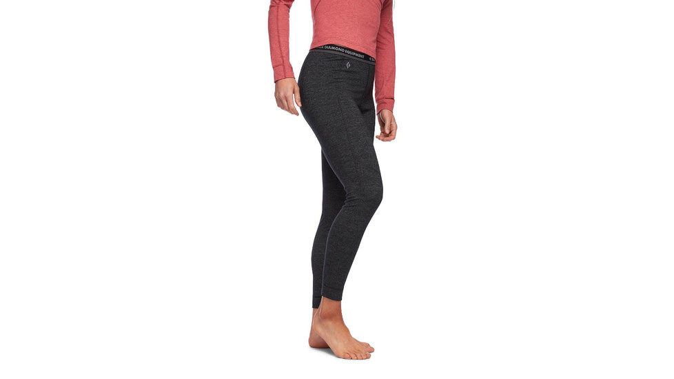 Black Diamond Solution Merino 150 Base Bottom - Womens, Black, Extra Small, AP7600010002XSM1