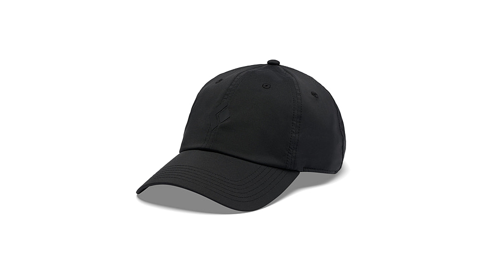 Black Diamond Synthetic Dad Hat, Black/Black Icon Logo, AP7230639097ALL1