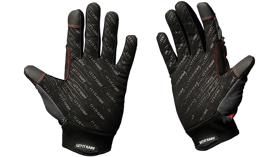 Black Rain Ordnance TACTGLOVEBLK/GRY2XL Tactical Gloves Black/Gray 2XL Velcro