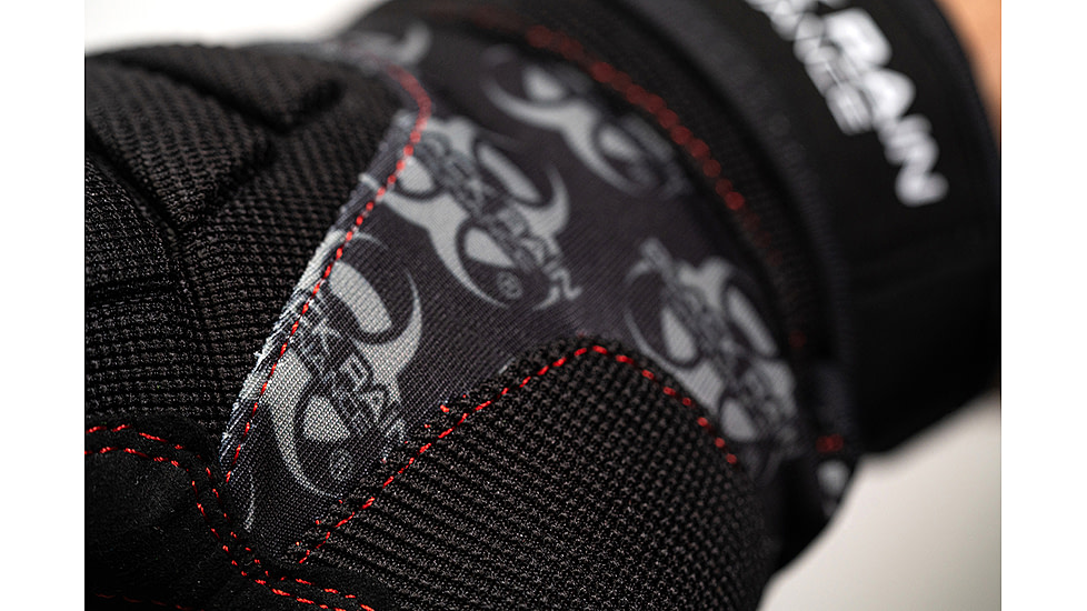 Black Rain Ordnance Tactical Men's Gloves, Black/Gray, 2XL, TACTGLOVEBLK/GRY2XL