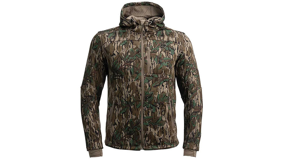 Blocker Outdoors Blocker Finisher LW Performance Hoodie - Men's, Mossy Oak Greenleaf Camo, Large, 1055717-2871600