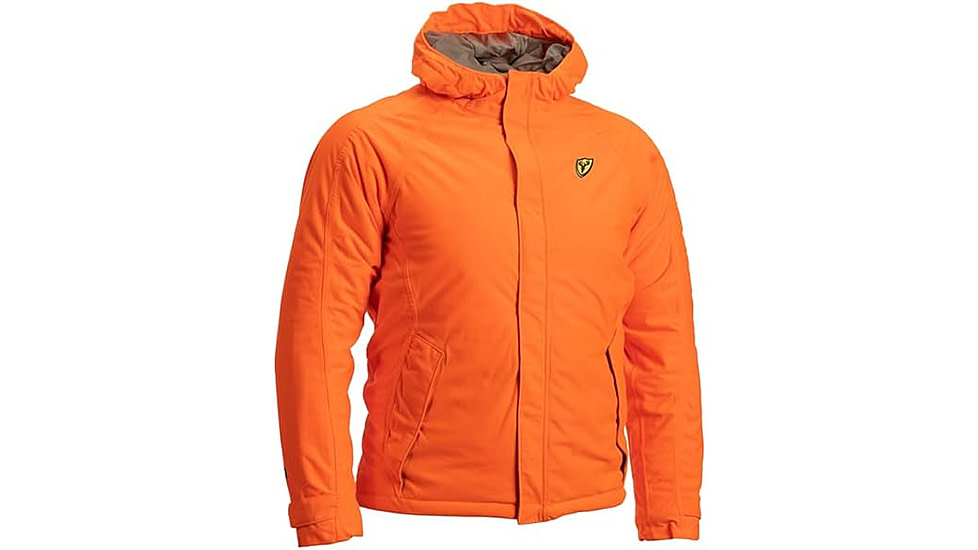 Blocker Outdoors Drencher Insulated Jacket - Mens, Blaze Orange Large, 1408983
