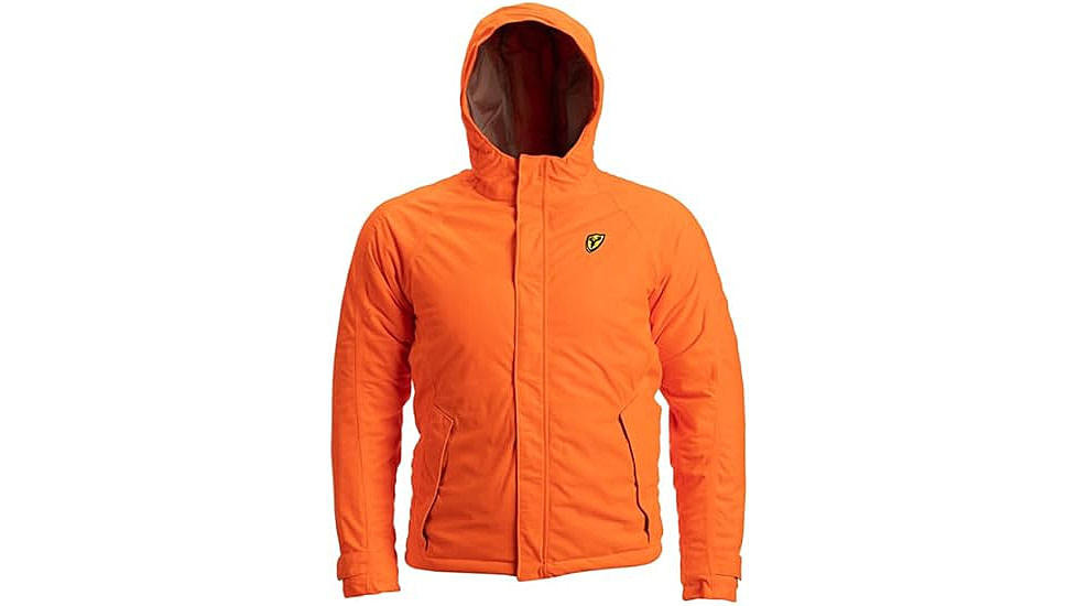 Blocker Outdoors Drencher Insulated Jacket - Mens, Blaze Orange Large, 1408983
